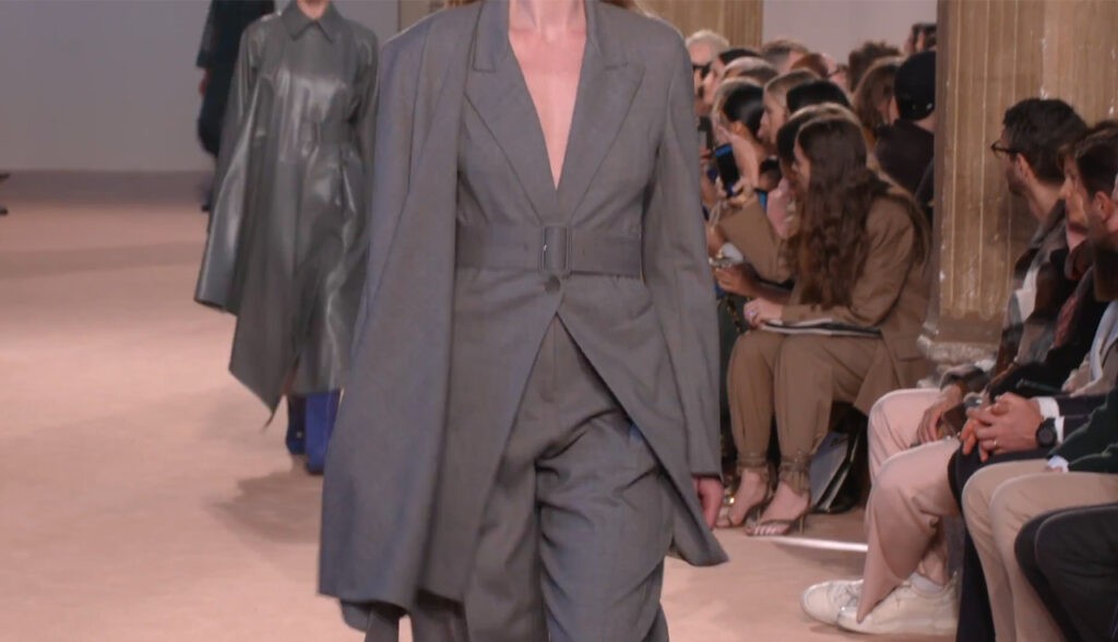Stunning vintage look runway in Milan Salvatore Ferragamo Autumn Winter 2020