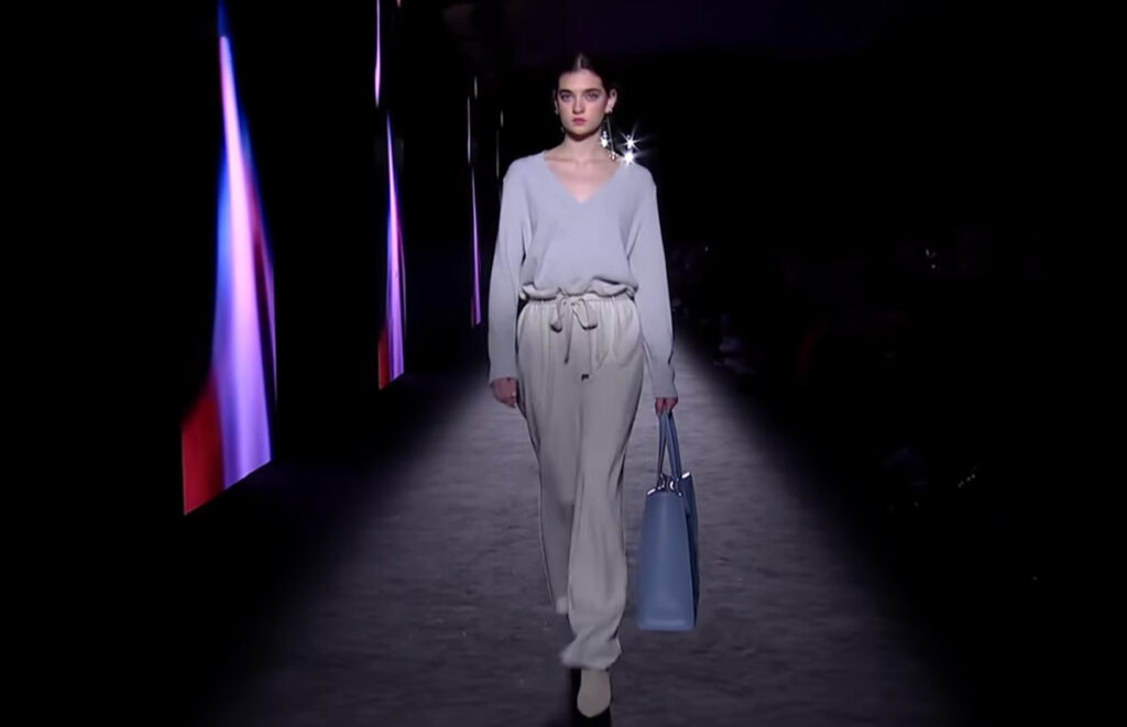 Light blue and gray casual outfit. Harmony and Beauty from Barcelona with Naulover Fall Winter 2020/ 2021